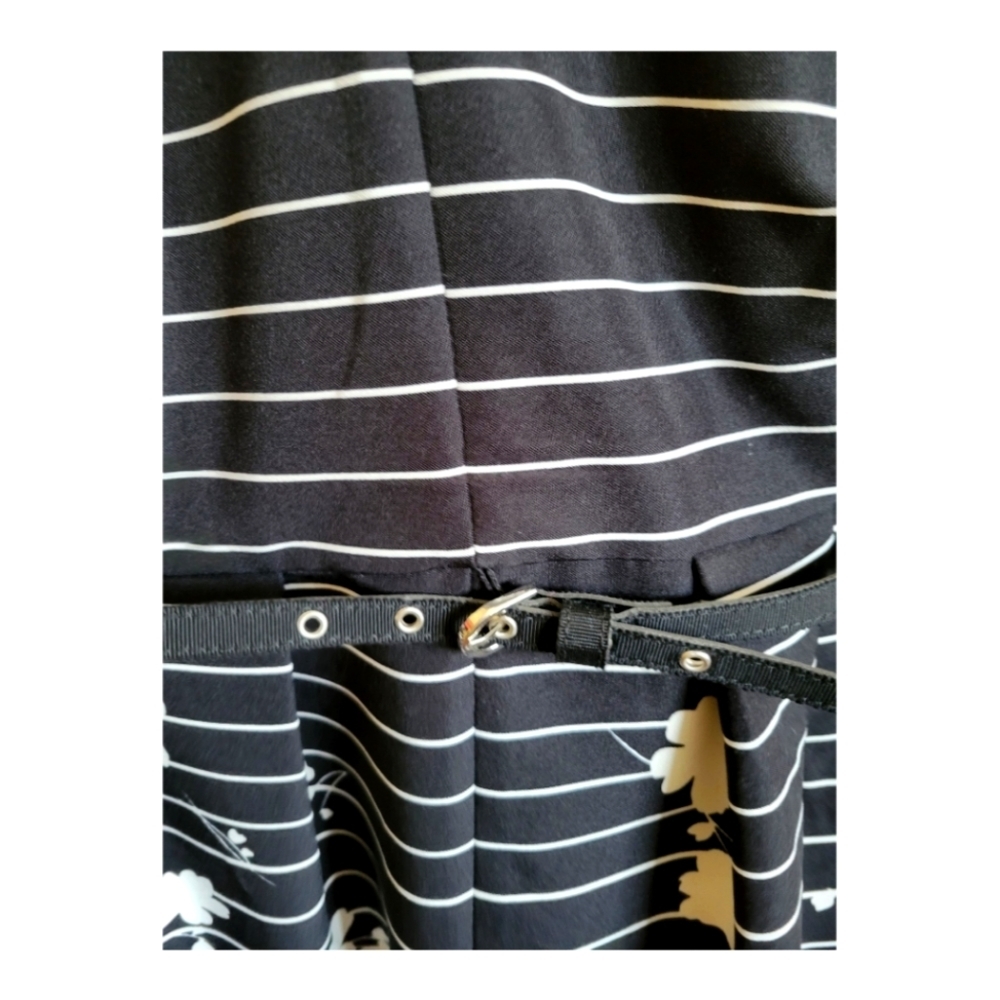Julian Taylor Dress / Black & White - Picture 2 of 6
